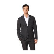 Mason's Dynamisk blazer i stretch jersey Blue, Herr