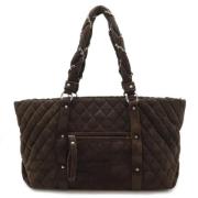 Chanel Vintage Pre-owned Laeder totevskor Brown, Dam