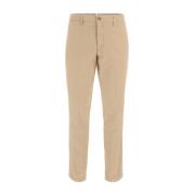 Guess Casual Chino Byxor i Stretchbomull Beige, Herr