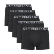 Guess 5-Pack Stretch Bomullsboxers - Svart Black, Herr