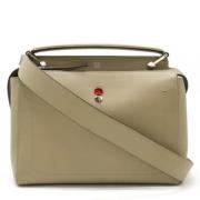 Fendi Vintage Pre-owned Laeder fendi-vskor Beige, Dam