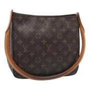 Louis Vuitton Vintage Pre-owned Canvas louis-vuitton-vskor Brown, Dam