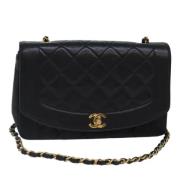 Chanel Vintage Pre-owned Laeder chanel-vskor Black, Dam