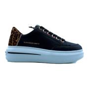 Alexander Smith Svarta Sneakers Modell 1856 Black, Dam