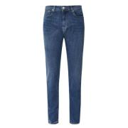 PS By Paul Smith Tapered Fit Jeans i Blå Blue, Herr