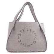 Stella McCartney Pre-owned Pre-owned Filt handvskor Gray, Dam