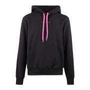 Lanvin Tubular Curb Hoodie Black, Herr