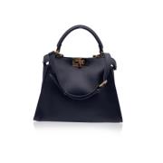 Fendi Vintage Pre-owned Laeder fendi-vskor Black, Dam