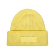 Jacquemus Gul Gros Grain Hatt Yellow, Herr