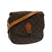 Louis Vuitton Vintage Pre-owned Canvas louis-vuitton-vskor Brown, Dam