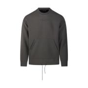 Emporio Armani Chimera Rund Hals Sweatshirt Gray, Herr