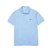 Lacoste Klarblå Polo Skjorta Urban Stil Blue, Herr