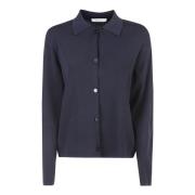 Max Mara Stiliga Sweaters Kollektion Blue, Dam