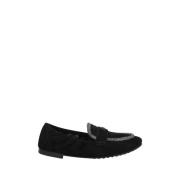 Tory Burch Kristall Ballettloafer i Perfekt Svart Black, Dam