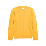 Norse Projects Lambswool Crew Industriell Gul Tröja Yellow, Herr