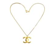 Chanel Vintage Pre-owned Metall chanel-smycken Yellow, Dam