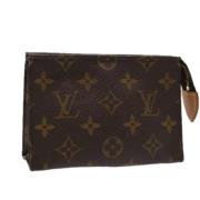 Louis Vuitton Vintage Pre-owned Canvas necessrer Brown, Dam