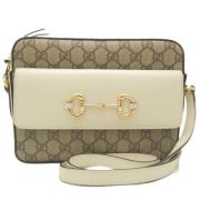 Gucci Vintage Pre-owned Laeder gucci-vskor Beige, Dam