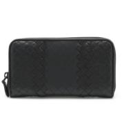 Bottega Veneta Vintage Pre-owned Laeder plnbcker Black, Dam