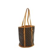 Louis Vuitton Vintage Pre-owned Canvas louis-vuitton-vskor Brown, Dam