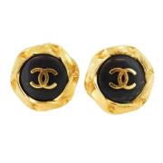 Chanel Vintage Pre-owned Metall chanel-smycken Yellow, Dam