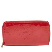 Louis Vuitton Vintage Pre-owned Laeder plnbcker Red, Dam