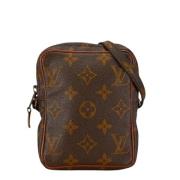 Louis Vuitton Vintage Pre-owned Canvas louis-vuitton-vskor Brown, Dam