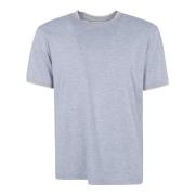 Eleventy Stilren Crew Neck T-shirt Ljusgrå Gray, Herr