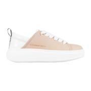 Alexander Smith Beige Vegan Sneakers för Kvinnor Beige, Dam