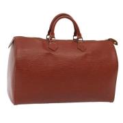 Louis Vuitton Vintage Pre-owned Laeder handvskor Brown, Dam