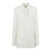 Blumarine Randig Skjorta White, Dam