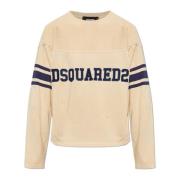 Dsquared2 Tröja med logotyp Beige, Herr