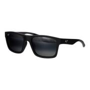 Maui Jim Platt Topp Solglasögon för soliga dagar Black, Herr