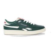 Reebok Club C Revenge Vintage Sneakers Mörkgrön, Krita Neon Cherry-40 ...