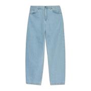 Carhartt Wip Löst sittande jeans Blue, Herr