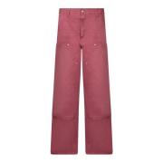 Carhartt Wip Bordeaux Byxor Aw24 Red, Herr