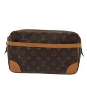 Louis Vuitton Vintage Pre-owned Canvas kuvertvskor Brown, Unisex