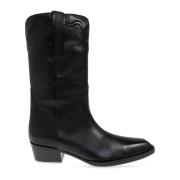 Paris Texas Läder cowboyboots Hilda Black, Dam