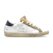 Golden Goose Sneakers Super-Star Skate Med Yttre Patch White, Dam