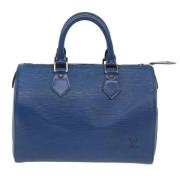 Louis Vuitton Vintage Pre-owned Laeder louis-vuitton-vskor Blue, Dam