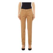 Liu Jo Chino Chic Regular Fit Byxor Beige, Dam