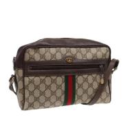 Gucci Vintage Pre-owned Laeder gucci-vskor Beige, Dam