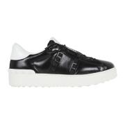 Valentino Garavani Rockstud Untitled Sneaker Svart Vit Black, Dam