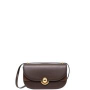 Furla Elegant Sfera Axelväska i Cioccolato Brown, Dam