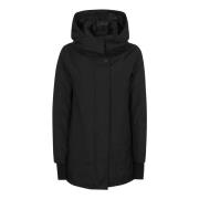 Herno Goretex 2Lager A-Shape Jacka Black, Dam