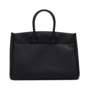 Burberry Svart Rocking Horse Tote Väska Black, Dam