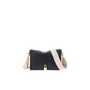 Carolina Herrera Låst Crossbody Väska i Svart Black, Dam