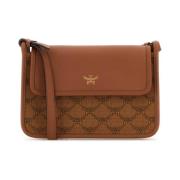 MCM Kamelbrun Crossbody-väska med Monogram Brown, Herr