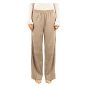 Cruna Beige Casual Byxor Beige, Dam