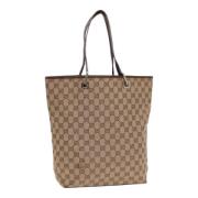 Gucci Vintage Pre-owned Tyg gucci-vskor Beige, Dam